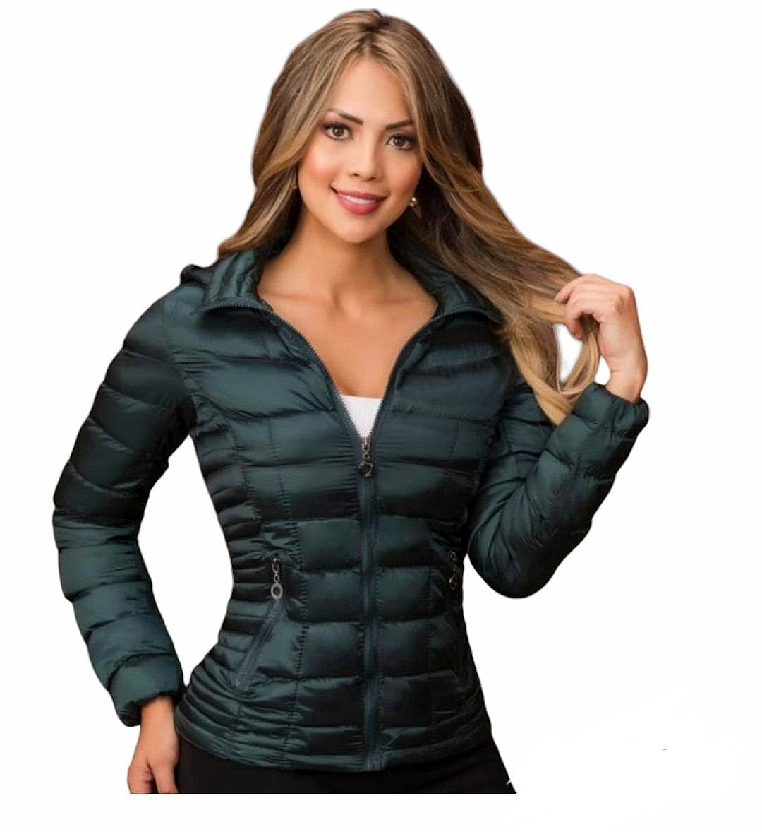 Chaqueta Térmica Soft Feminina con Capucha